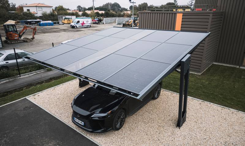 Découvrez les carports solaires modulables SHAPE à Albi (81)