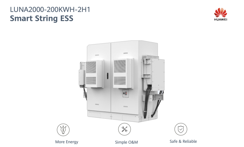 La batterie LUNA2000-200KWH-2H1 Smart String ESS de Huawei : une solution de stockage d’énergie pour votre entreprise à Colomiers (31)