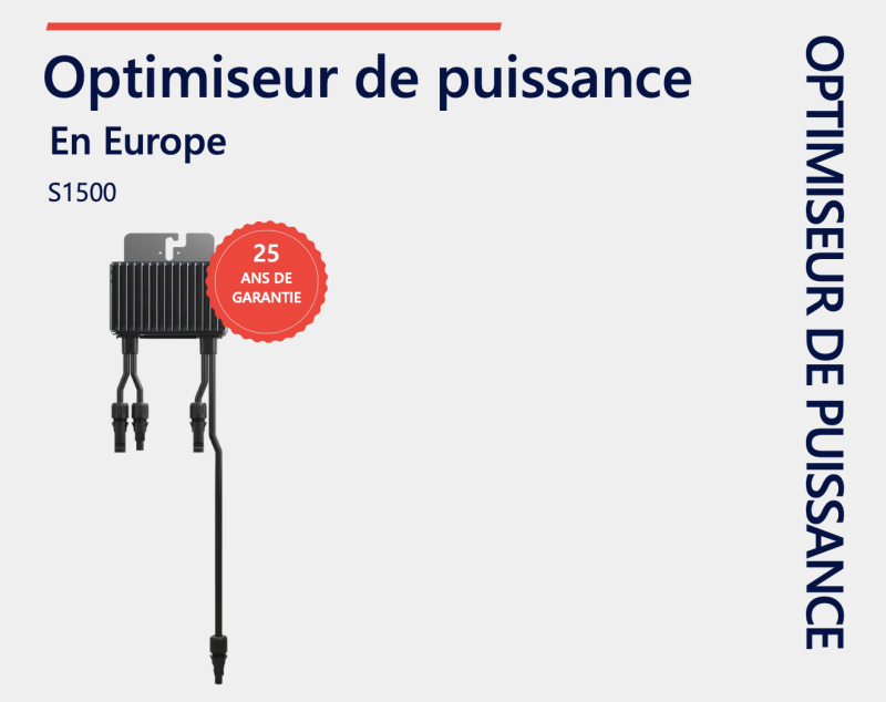 Focus sur l’optimiseur SolarEdge S1500 adapté au panneau photovoltaïque jusqu'à 750W pour toutes vos installations solaires tertiaires à Montauban (82)
