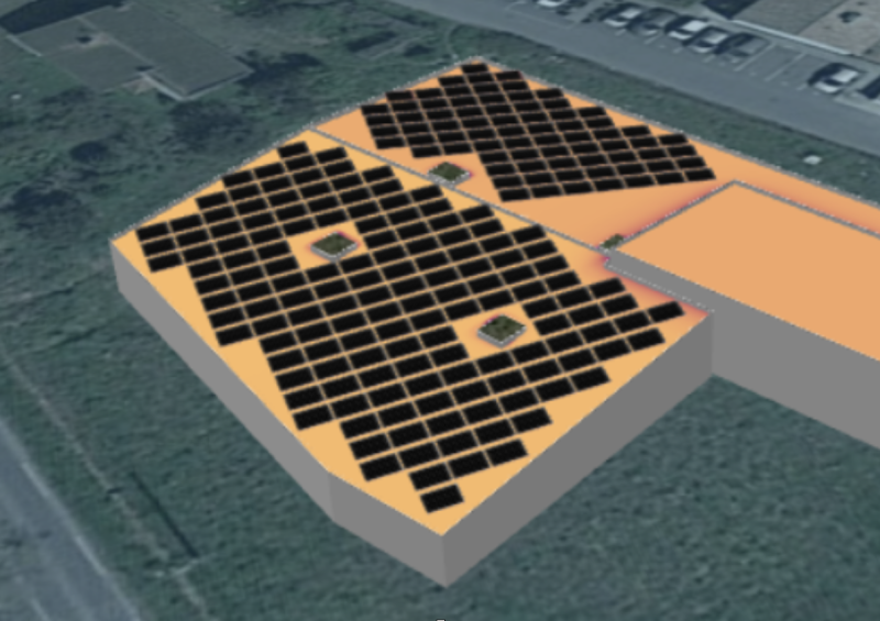 Étude complète centrale solaire 100kWc pour Sport 2000 à Grenade (31) : Revente Totale VS Autoconsommation avec vente de surplus